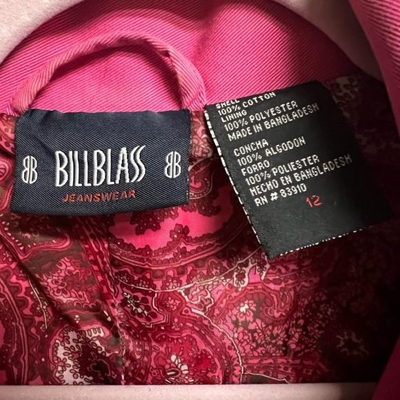 Bill Blass Pink Women's Jacket - Picture 3 of 15